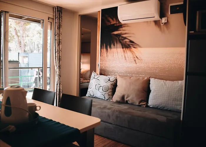 Mobile Peponi Del Mar, Porton Biondi Campingplatz Rovinj